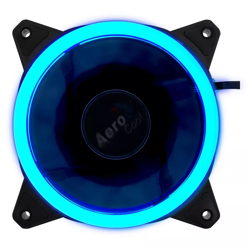 Aerocool Rev RGB arvutikorpuse ventilaator 12 cm Must