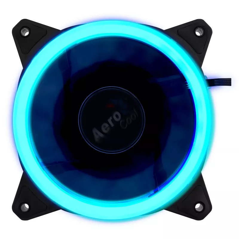 Aerocool Rev RGB arvutikorpuse ventilaator 12 cm Must