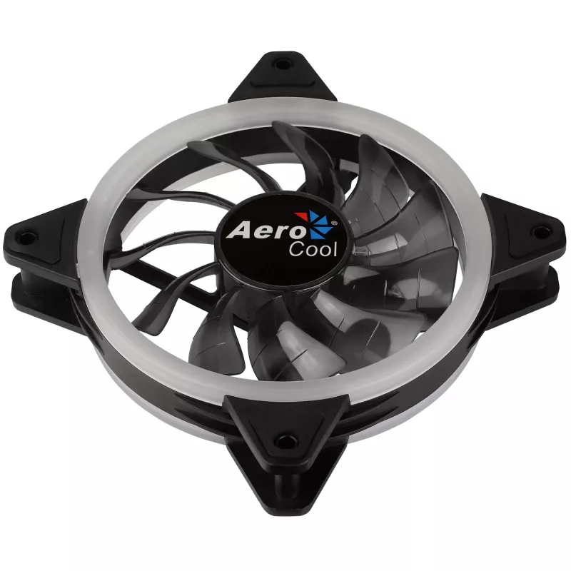 Aerocool Rev RGB arvutikorpuse ventilaator 12 cm Must