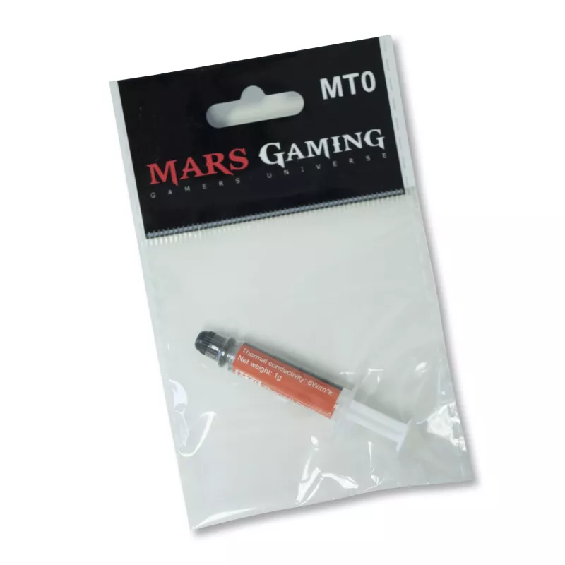 Mars Gaming MT0 PC termopasta 1g 6W temperatuurivahemik 30–280º maksimaalne ohutus