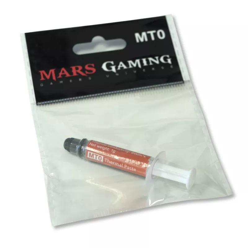 Mars Gaming MT0 PC termopasta 1g 6W temperatuurivahemik 30–280º maksimaalne ohutus