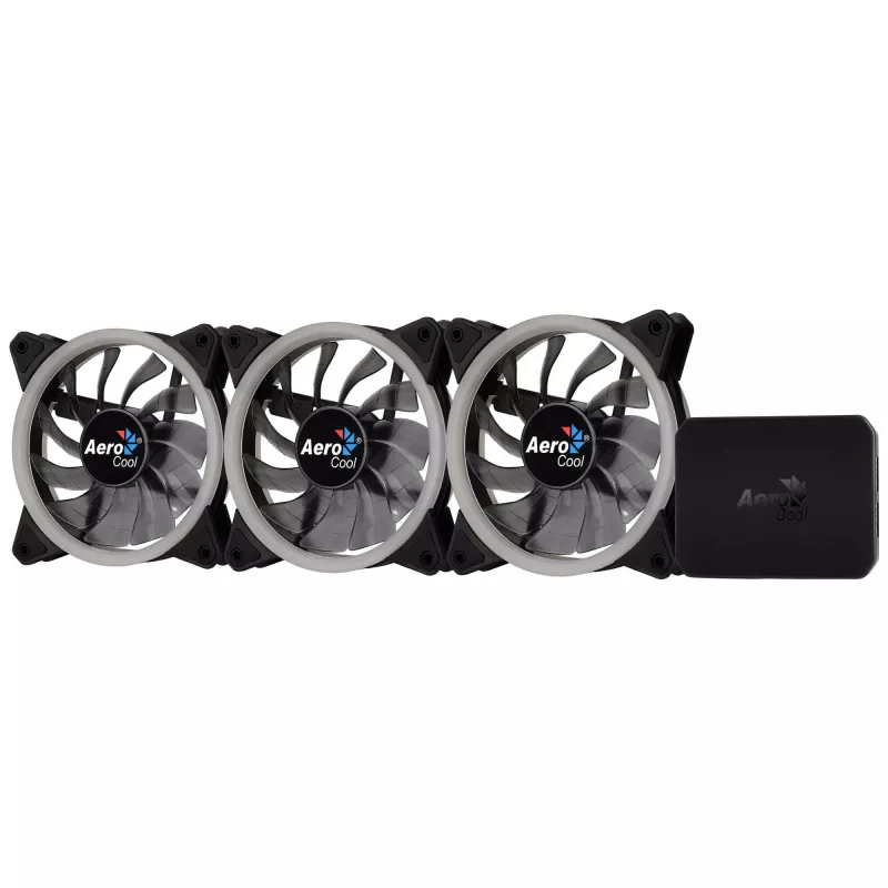 Aerocool Rev RGB Pro Computer case Fan 12 cm Must