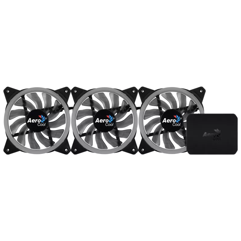 Aerocool Rev RGB Pro Computer case Fan 12 cm Must
