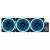 Aerocool Orbit RC arvutikorpuse ventilaator 12 cm must