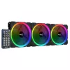 Aerocool Orbit RC arvutikorpuse ventilaator 12 cm must