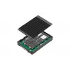 QNAP QDA-U2MP salvestusseadme korpus SSD-korpus Must M.2