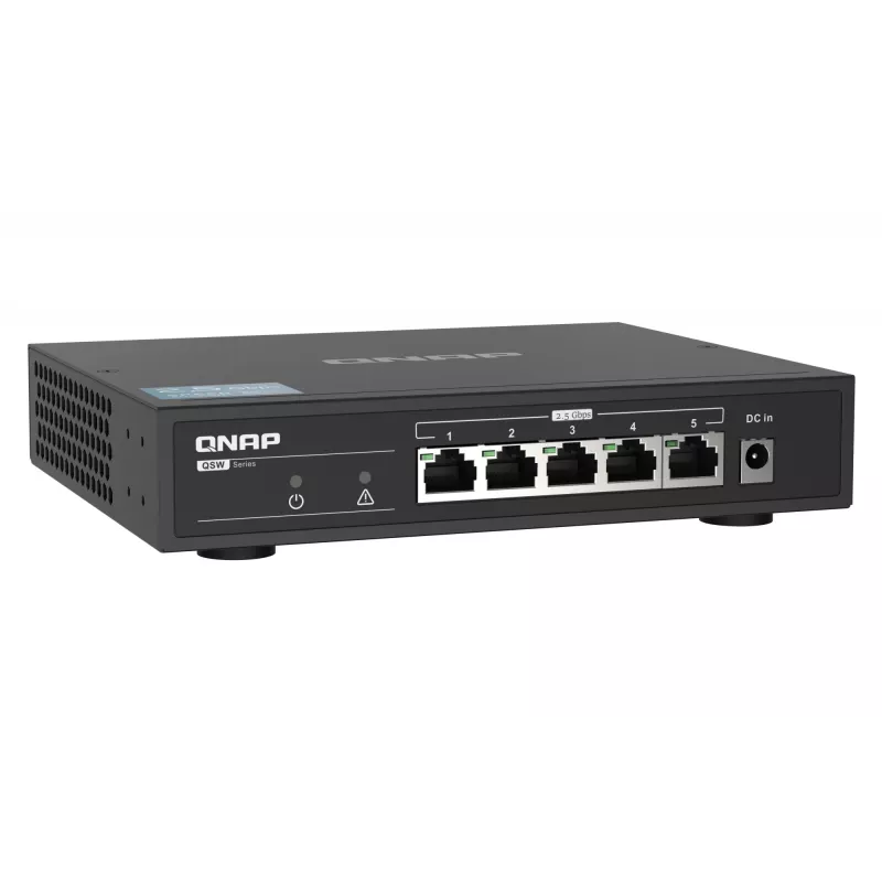 QNAP QSW-1105-5T 5-porti haldamata lüliti, 5x 2.5GbE
