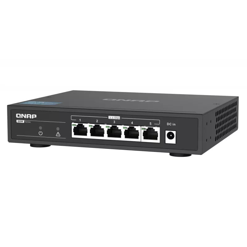 QNAP QSW-1105-5T 5-porti haldamata lüliti, 5x 2.5GbE