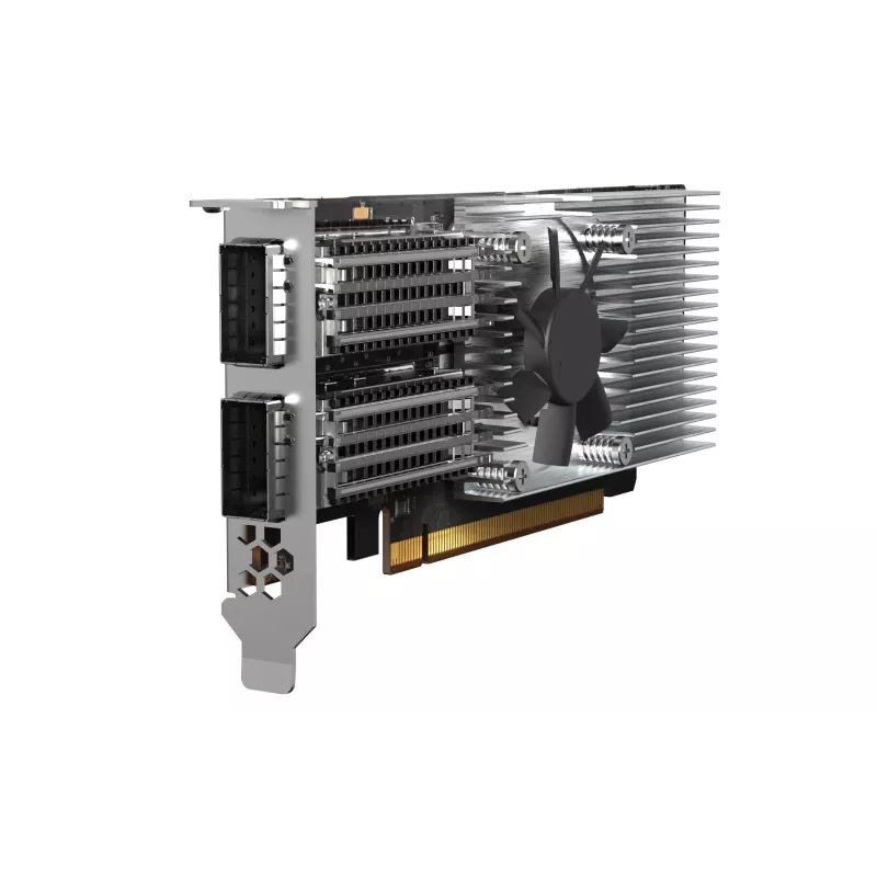 QNAP QXG-100G2SF-E810 võrgukaart Sisemine Fiiberoptiline 100000 Mbit/s