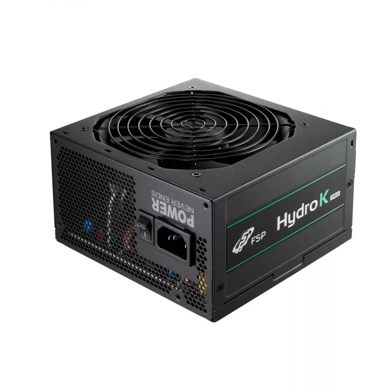 Toiteplokk FSP Hydro K PRO 750W 24-kontaktiline ATX 80 PLUS Bronze 120 mm ventilaator Must