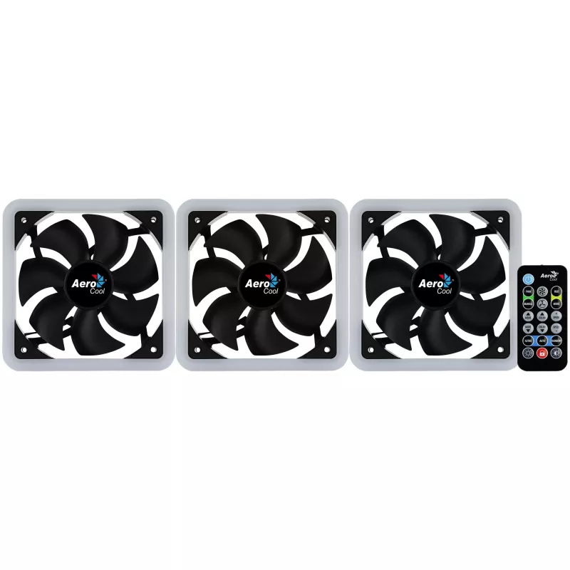 Aerocool Edge 14 Pro arvutikorpuse ventilaator 14 cm Must