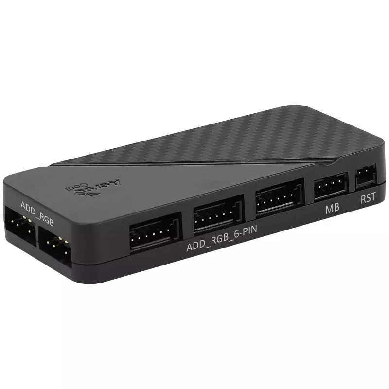 Aerocool Edge 14 Pro arvutikorpuse ventilaator 14 cm Must