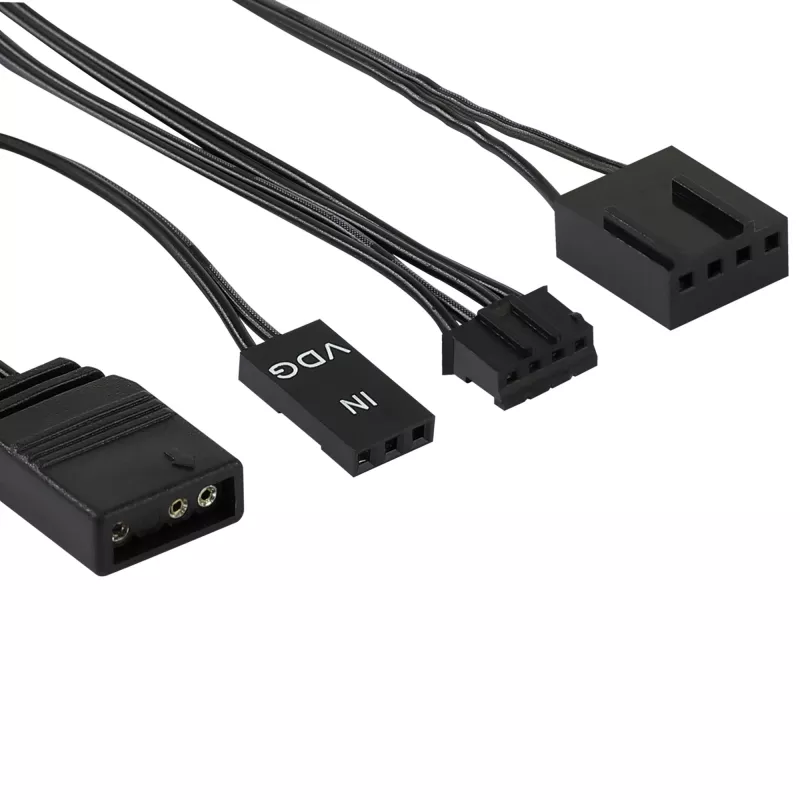 Aerocool Edge 14 Pro arvutikorpuse ventilaator 14 cm Must