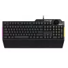 ASUS TUF Gaming K1 klaviatuur USB Must Täissuuruses RGB LED