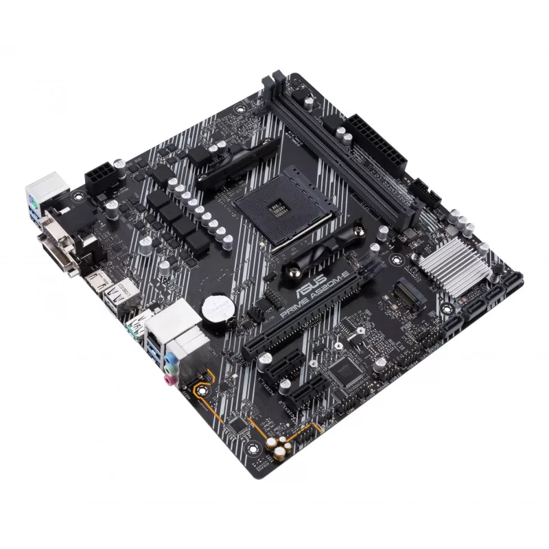 Emaplaat ASUS PRIME A520M-E/CSM, AMD A520, Socket AM4, micro ATX