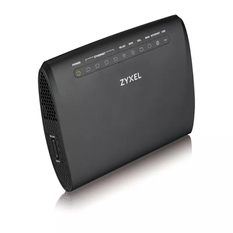 Zyxel VMG3312-T20A juhtmevaba ruuter Gigabit Ethernet Ühesagedusala (2,4 GHz) Valge