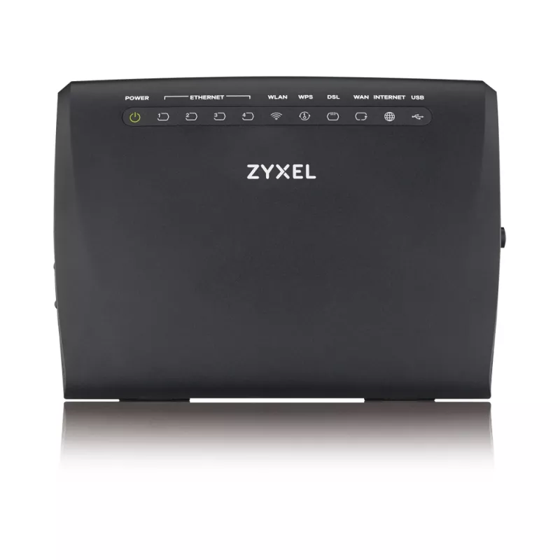 Zyxel VMG3312-T20A juhtmevaba ruuter Gigabit Ethernet Ühesagedusala (2,4 GHz) Valge