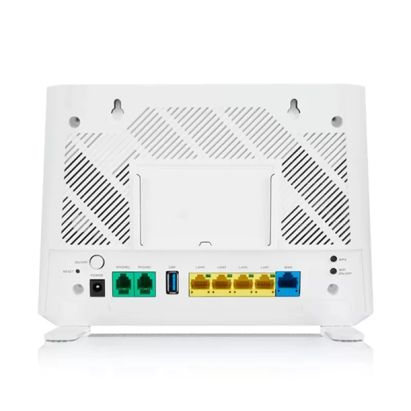 Zyxel EX3301-T0 traadita ruuter Gigabit Ethernet Kahesageduslik (2,4 GHz / 5 GHz) Valge