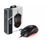 MSI CLUTCH GM08 optiline mängurihiir '4200 DPI optiline sensor, 6 programmeeritavat nuppu, sümmeetriline disain, vastupidavad lülitid enam kui 10 miljoni klõpsuga, reguleeritav kaal, punane LED'