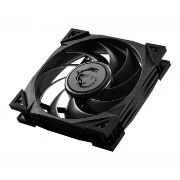 MSI MEG SILENT GALE P12 Premium vaikne ventilaator '120mm, PWM, tasakaalustatud staatilise rõhu õhuvool, LCP ventilaatorilaba, HDB laager, vibratsioonivastased padjad, 300mm kaabel'