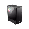 MSI MAG FORGE 111R Mid Tower Gaming arvutikorpus 'Must, 1x 120 mm ARGB PWM ventilaator, 1-6 ARGB jaotur, Mystic Light Sync, karastatud klaasist paneel, ATX, mATX, mini-ITX'