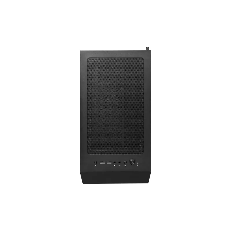MSI MAG FORGE 111R Mid Tower Gaming arvutikorpus 'Must, 1x 120 mm ARGB PWM ventilaator, 1-6 ARGB jaotur, Mystic Light Sync, karastatud klaasist paneel, ATX, mATX, mini-ITX'
