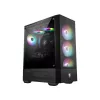 MSI MAG FORGE 111R Mid Tower Gaming arvutikorpus 'Must, 1x 120 mm ARGB PWM ventilaator, 1-6 ARGB jaotur, Mystic Light Sync, karastatud klaasist paneel, ATX, mATX, mini-ITX'