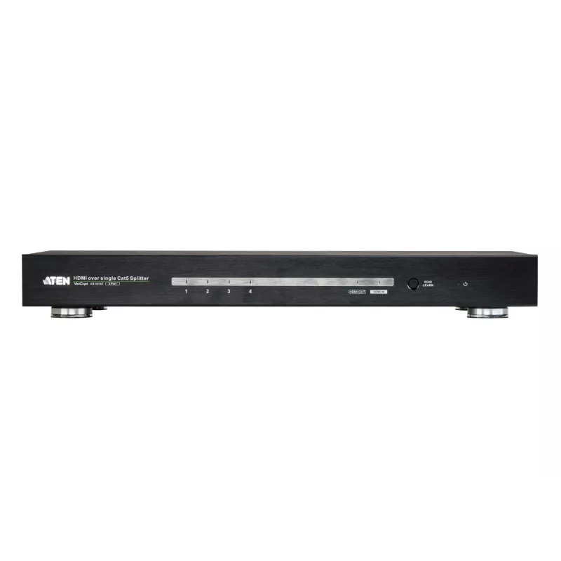 ATEN 4-pordiline HDMI CAT5e/6 jaotur üle ühe Cat-kaabli / 4K / RS232 / HDBaseT