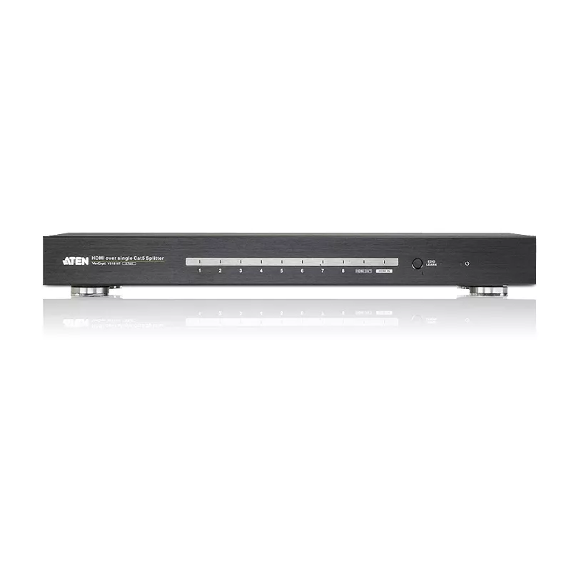 ATEN 8-pordiline HDMI CAT5e/6 jaotur üle ühe Cat-kaabli / 4K / RS232 / HDBaseT