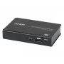 ATEN 2-pordiline 4K DisplayPort 1.2a jaotur, DisplayPort, 2x DisplayPort, 4096 x 2160 pikslit, must, metall, 4K Ultra HD
