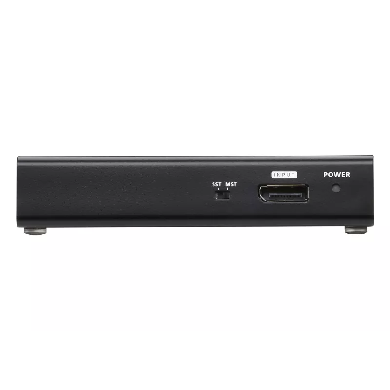 ATEN 2-pordiline 4K DisplayPort 1.2a jaotur, DisplayPort, 2x DisplayPort, 4096 x 2160 pikslit, must, metall, 4K Ultra HD