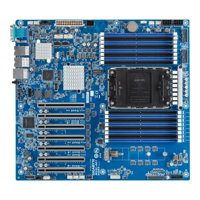 GIGABYTE MS33-AR1 emaplaat Intel C741 LGA 4677 (Socket E) Extended ATX