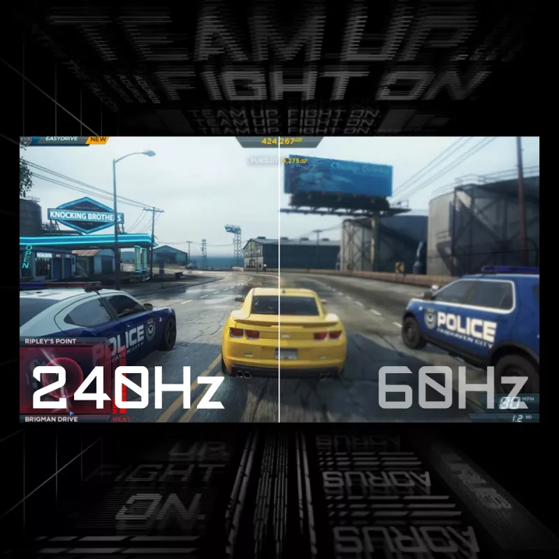 GIGABYTE GS27Q X 27-tolline QHD mängumonitor - 2560 x 1440, 240 Hz, 1 ms, 250 cd/m², FreeSync Premium Pro, HDR Ready, HDMI 2.0, DisplayPort 1.4