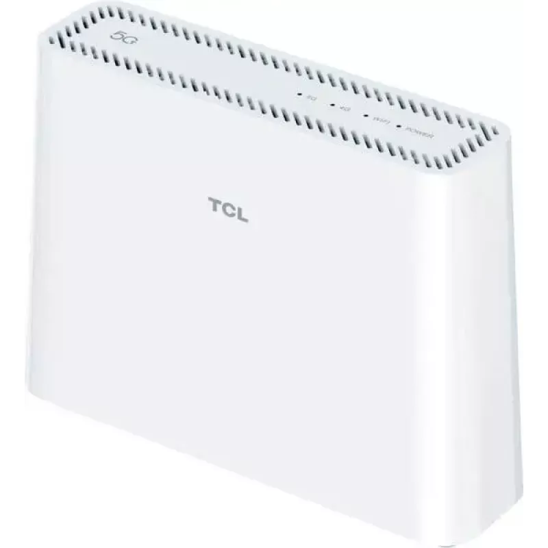 Mobiilsidevõrgu ruuter JetWorld TCL LINKHUB HH515L — kaheribaline Wi‑Fi 2,4/5 GHz, 3000 Mbit/s, Gigabit Ethernet, 4G/5G (Sub6), Micro-USB, valge
