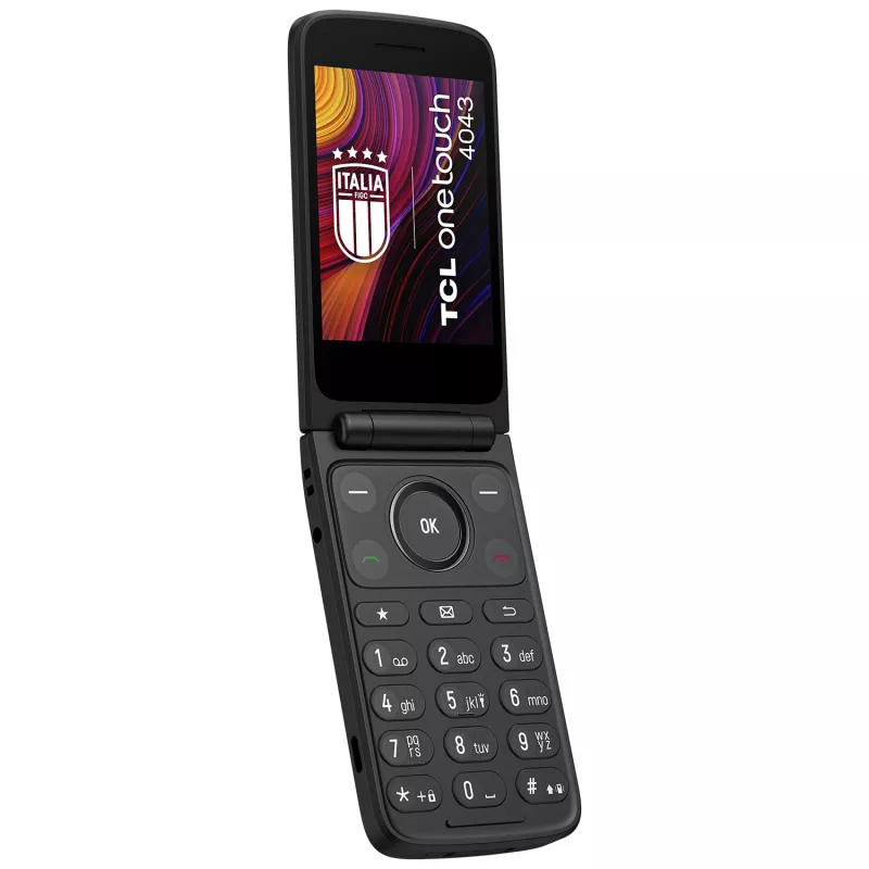 TCL OneTouch 4043 8.13 cm (3.2 tolli) 130.6 g Hall nuppudega telefon