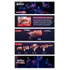 XSHOT Hyper Gel Stinger Blaster (3000 Hyper Gel kuulikest) ZURU