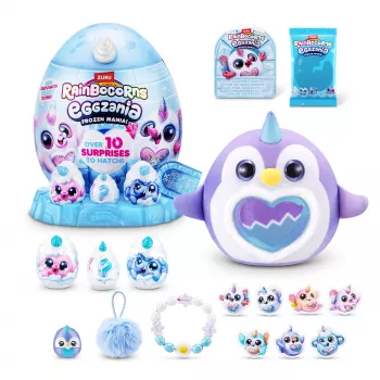 Plüüsist mänguasi Zuru Rainbocorns Eggzania Frozen Mania — loomade plüüs, mitmevärviline, alates 3. eluaastast