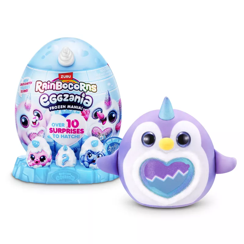 Plüüsist mänguasi Zuru Rainbocorns Eggzania Frozen Mania — loomade plüüs, mitmevärviline, alates 3. eluaastast