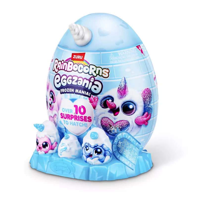 Plüüsist mänguasi Zuru Rainbocorns Eggzania Frozen Mania — loomade plüüs, mitmevärviline, alates 3. eluaastast