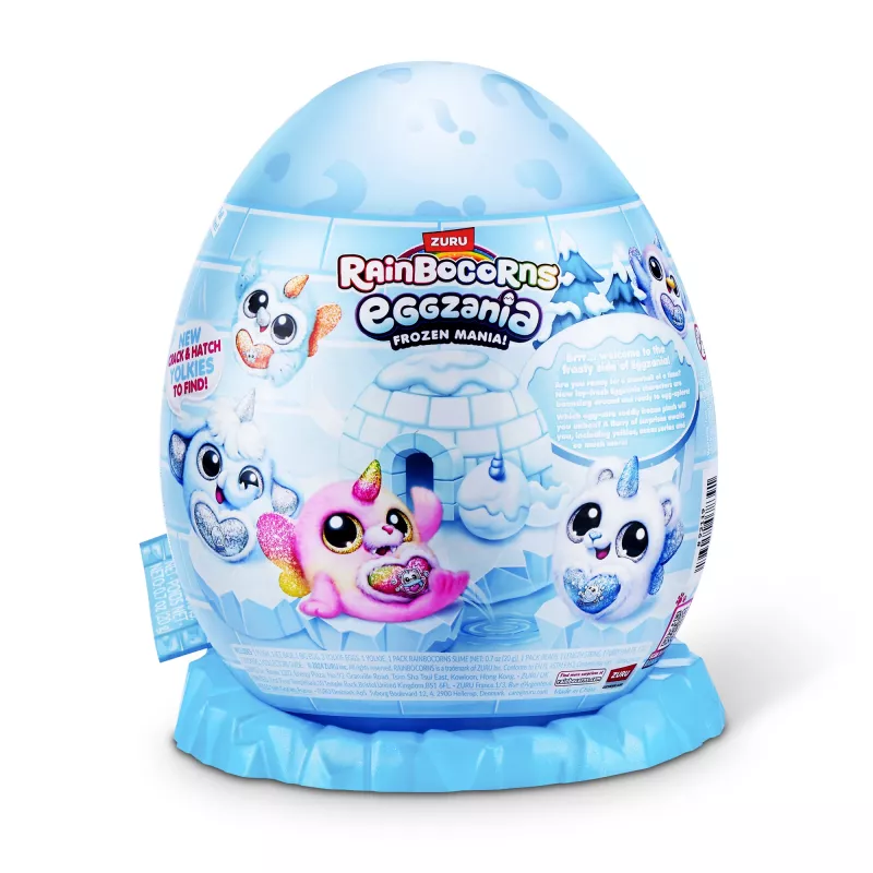 Plüüsist mänguasi Zuru Rainbocorns Eggzania Frozen Mania — loomade plüüs, mitmevärviline, alates 3. eluaastast