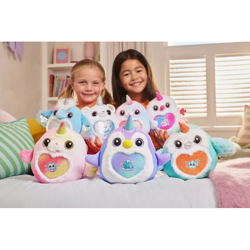 Plüüsist mänguasi Zuru Rainbocorns Eggzania Frozen Mania — loomade plüüs, mitmevärviline, alates 3. eluaastast