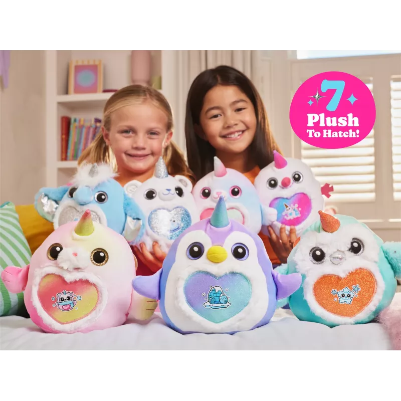 Plüüsist mänguasi Zuru Rainbocorns Eggzania Frozen Mania — loomade plüüs, mitmevärviline, alates 3. eluaastast