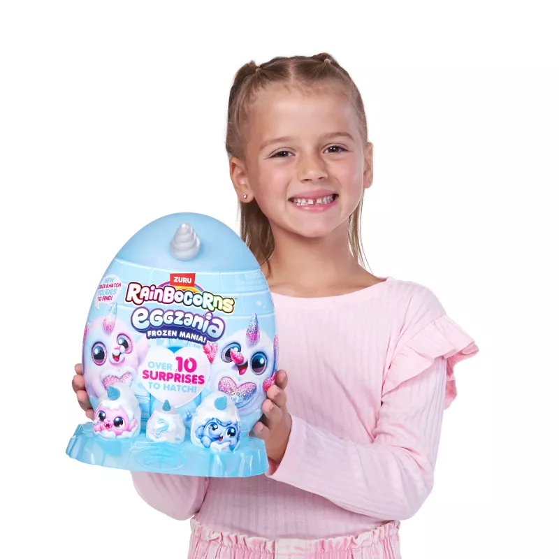 Plüüsist mänguasi Zuru Rainbocorns Eggzania Frozen Mania — loomade plüüs, mitmevärviline, alates 3. eluaastast