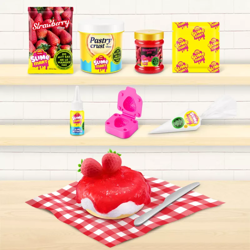 ZURU Slime Mart Small Bag, Mängutoit, 6 a, Mitmevärviline