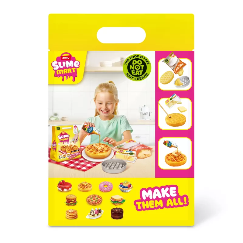 ZURU Slime Mart Small Bag, Mängutoit, 6 a, Mitmevärviline