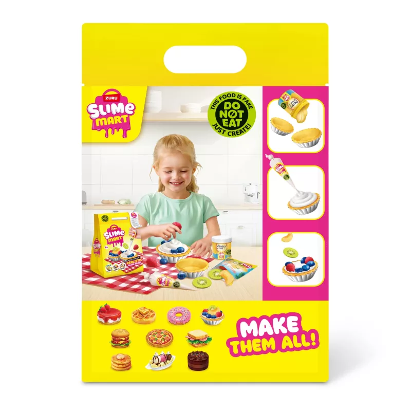 ZURU Slime Mart Small Bag, Mängutoit, 6 a, Mitmevärviline