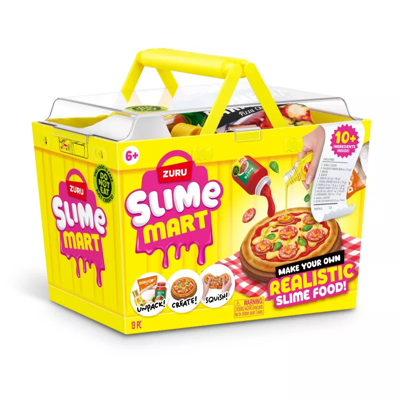 ZURU Slime Mart Small Basket, Mängutoit, 6 a, Mitmevärviline