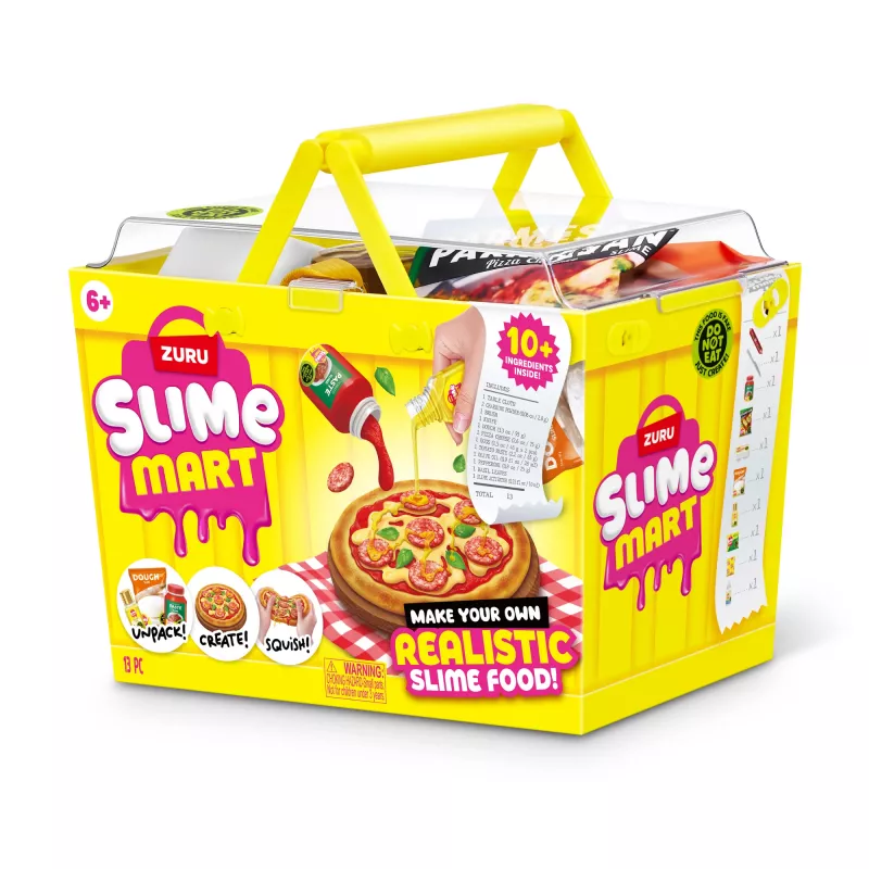 ZURU Slime Mart Small Basket, Mängutoit, 6 a, Mitmevärviline