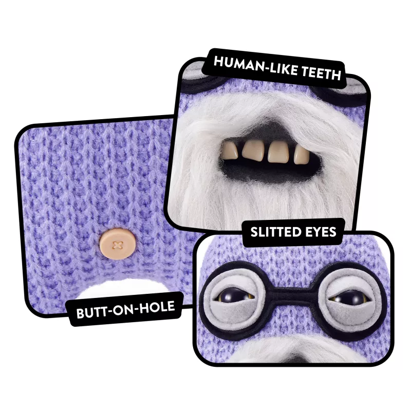 Hug-A-Lumps Fuggler Old Fogies 9-inch sortiment, Nukk, 0 a
