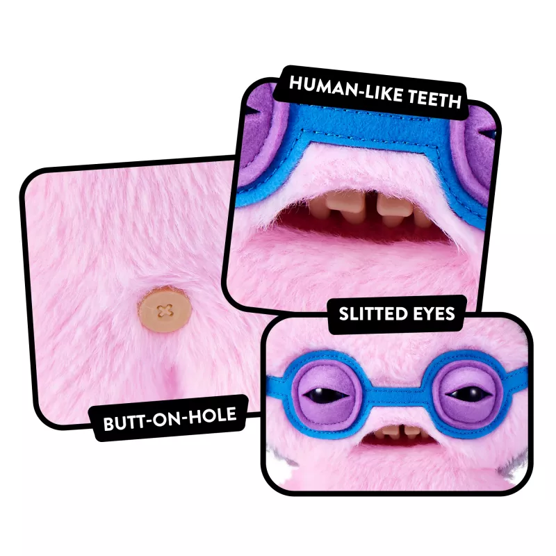 Hug-A-Lumps Fuggler Old Fogies 9-inch sortiment, Nukk, 0 a